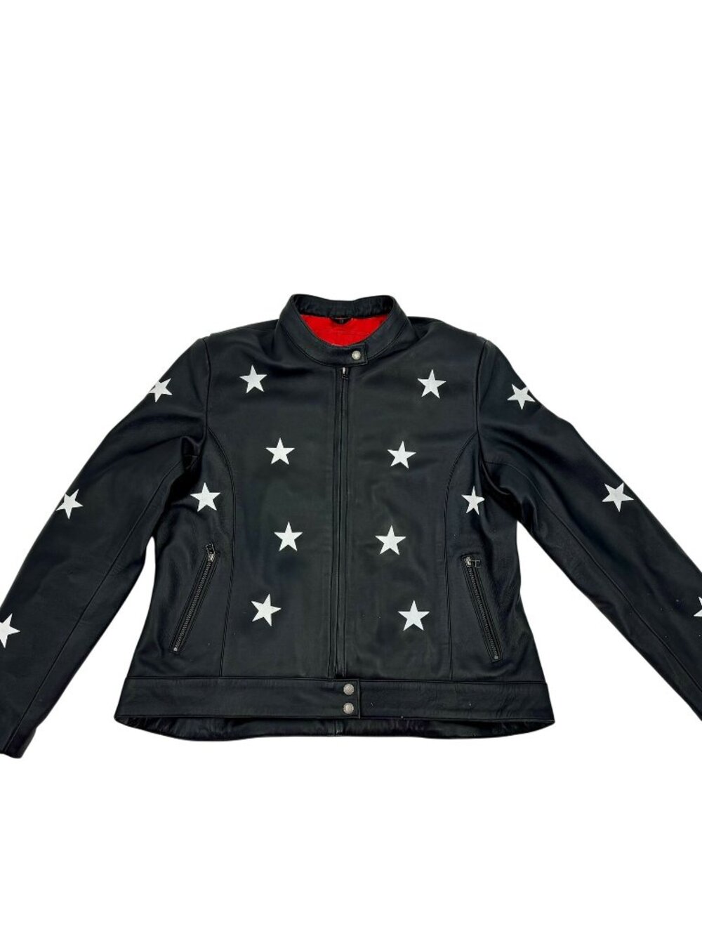 Black Arrow Moto Gear Midnight Jacket, Black Leather, Size 5XL MSRP $536